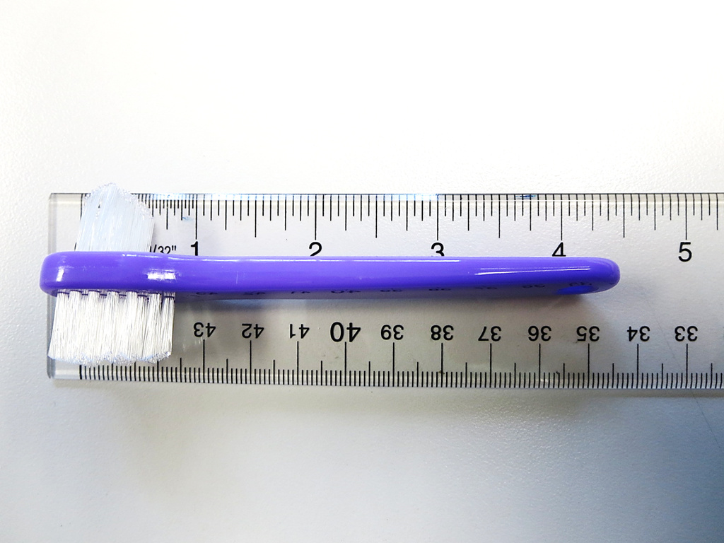20041-A Plasdent Premium Mini Denture Brushes 